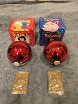 x 1999 Burger King Gold Plated Pokemon 23K Jigglypuff - Image 1