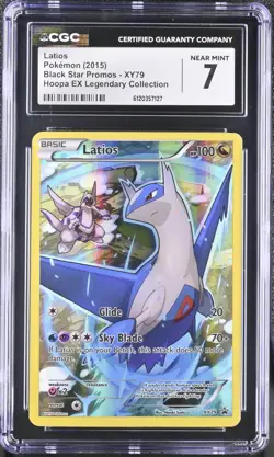 Pokemon Latios (Full Art Promo) XY79 - Hoopa EX Legendary Collection - CGC 7 - Image 1
