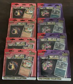 🔥 LOT OF 8🔥 Pokemon Ascended Heroes 3pk Tech Sticker Collection - Image 1