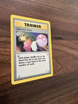 Sabrina's Gaze 125/132 Gym Heroes Regular Vintage Common Pokemon NM - Image 3