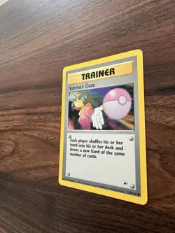 Sabrina's Gaze 125/132 Gym Heroes Regular Vintage Common Pokemon NM - Image 4