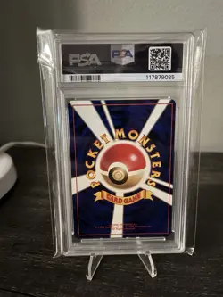 1996 Pokemon Japanese Basic Magneton Holo PSA 8 - Image 4