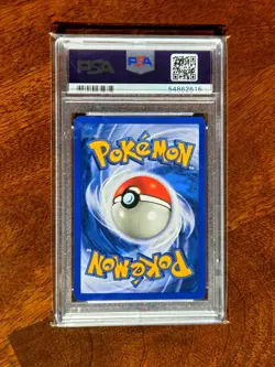 Pokemon Poliwrath Base Set Unlimited Holo Rare #13 PSA 9 Mint - Image 2
