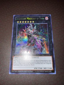 Yu-Gi-Oh! Legendary Magician Of Dark -WSUP-EN052- Prismatic Secret Rare- NM! - Image 1