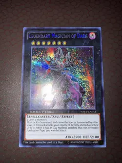 Yu-Gi-Oh! Legendary Magician Of Dark -WSUP-EN052- Prismatic Secret Rare- NM! - Image 2