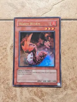 Warm Worm TF04-EN001 Unlimited Edition Ultra Rare NM Yu-Gi-Oh! - Image 1