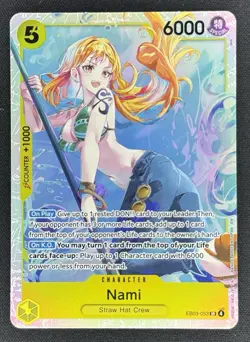Nami SR EB03-053 Extra Booster: One Piece Heroines Edition Foil - Image 1