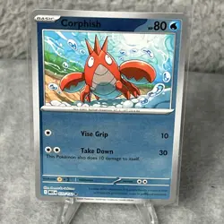 Corphish Reverse Holo 033 Pokemon Card Common ME01: Mega Evolution NM - Image 1