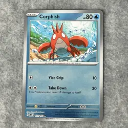 Corphish Reverse Holo 033 Pokemon Card Common ME01: Mega Evolution NM - Image 3