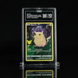 TAG 10 Pokemon TCG Celebrations Pikachu Holo Rare Card 005/025 - Image 1