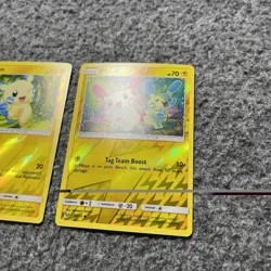 Pokemon Minun Plusle Lot Reverse Holo Shining Legends 33/74 34/74 Card TCG - Image 4