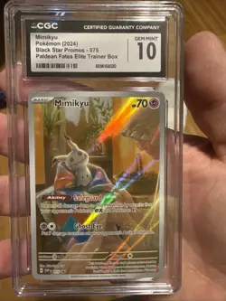Mimikyu 075 Sv: Scarlet & Violet Promo Cards CGC 10 - Image 1
