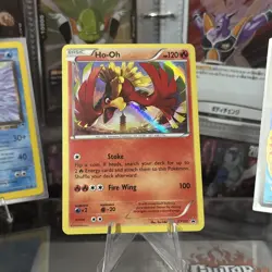 Pokemon TCG Ho-Oh XY153 Black Star Promos Holo Card - Image 1