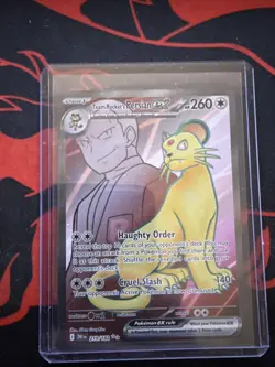 Team Rocket's Persian ex 219/182 SV10: Destined Rivals - Pokemon Card - NM - Image 1