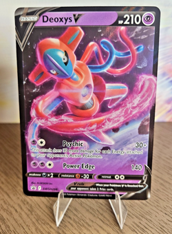 Deoxys V SWSH266 SWSH: Sword & Shield Promo Cards NM Pokemon Card TCG - Image 1