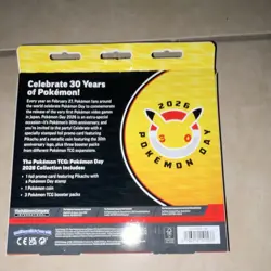 Pokemon TCG Pokemon Day 2026 Collection Box Pikachu Promo Card Booster Packs - Image 2