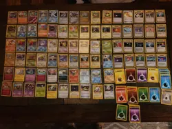 Pokemon 100 card lot collection SOME RARE - Image 1