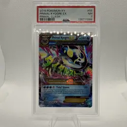 Pokemon Card TCG Primal Kyogre EX (Alpha) 55/160 XY Primal Clash Holo PSA 7 NM - Image 1
