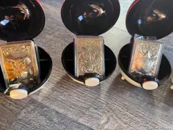 FULL SET 23K Gold Plated 1999 Burger King Pokemon Trading Cards - Image 2