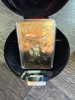 FULL SET 23K Gold Plated 1999 Burger King Pokemon Trading Cards - Image 5