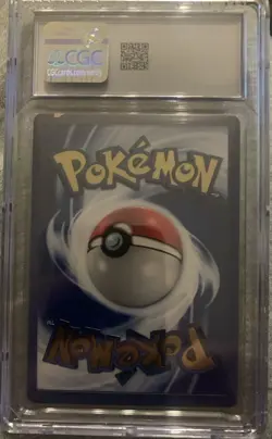 🔥 CHARIZARD METAL CARD ~ POKEMON CELEBRATIONS ~ CGC 7 Base Set Art - Image 2