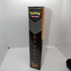 Pokemon Ultra Pro Pokemon CHARIZARD 3-RING D-RING BINDER W 12 Pages and 18 Cards - Image 2