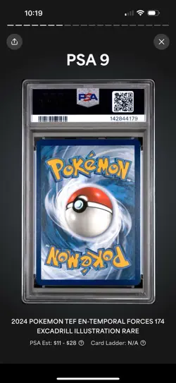 Eevee #173 PSA 9 Mint Holo Prismatic Evolutions ETB Promo Pokemon Card - Image 2