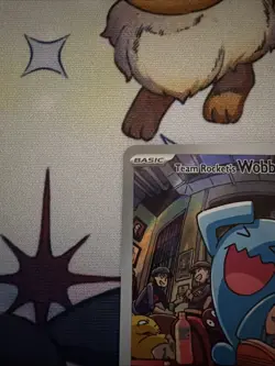 Team Rocket's Wobbuffet 203 Sv: Scarlet & Violet Promo Cards Holo - Image 2