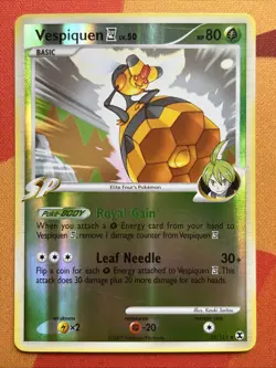 Pokemon Card - Vespiquen E4 - Reverse Holo Rare (35/111) Rising Rivals NM - Image 1