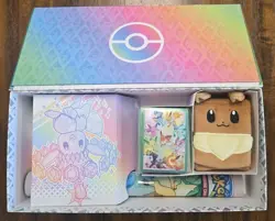 Pokemon Prismatic Evolutions Super Premium Collection Box, accessories, NO CARDS - Image 1