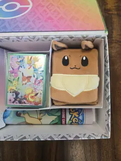 Pokemon Prismatic Evolutions Super Premium Collection Box, accessories, NO CARDS - Image 2