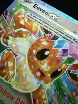 Eevee ex 075/131 Prismatic Evolutions Holo NM/M PSA Contender Pokemon Card - Image 3