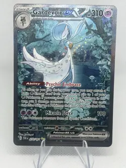Pokemon TCG Gardevoir EX Special Illustration Paldean Fates Card 233/091 - Image 1