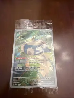 Snorlax 051 Sv: Scarlet & Violet Promo Cards Holo - Image 1