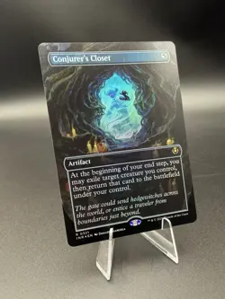 MTG; Conjurer's Closet; Borderless; Innistrad Remastered; Foil NM - Image 1