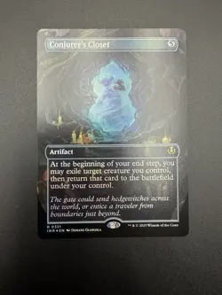 MTG; Conjurer's Closet; Borderless; Innistrad Remastered; Foil NM - Image 2