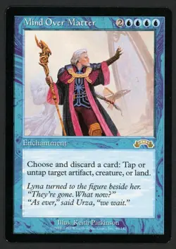 ***Mind Over Matter*** MTG Exodus Magic Kid Icarus - Image 1