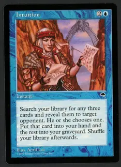 ***Intuition*** MTG Tempest Magic Kid Icarus - Image 1