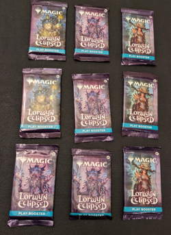 Lorwyn: Eclipse — 9 Play Booster Packs — Magic: The Gathering - Image 1