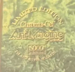 MTG (Magic the Gathering)Limited Edition Black Lotus Framed Chroma-Cel Print COA - Image 2