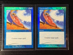 MTG Magic the Gathering TWO 2X Counterspell Judge Promo Foil - Free Shipping! - Image 1