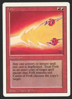 ***Fork*** MTG Revised Magic Kid Icarus - Image 1