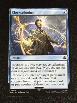 MTG Universes Beyond: Doctor Who Clockspinning 0215 NM - Image 1
