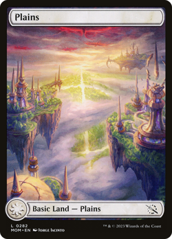 Plains (FOIL) x1 - MTG March of the Machine MOM #282 - Image 1