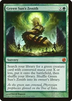 Green Sun's Zenith - Foil From the Vault: Twenty LP MTG - Image 1