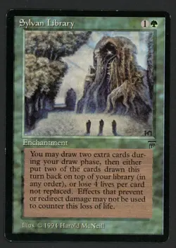 ***English Sylvan Library*** MTG Legends Magic Kid Icarus - Image 1