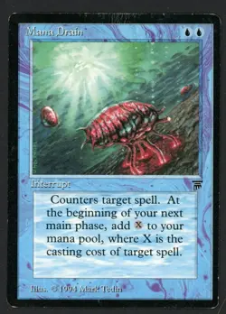 ***English Mana Drain*** MTG Legends Magic Kid Icarus - Image 1