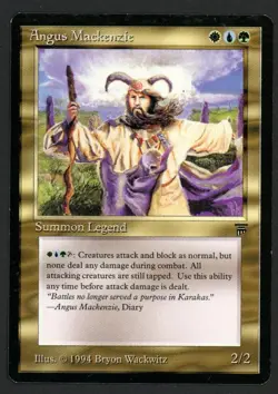 ***English Angus Mackenzie*** MTG Legends Magic Kid Icarus - Image 1