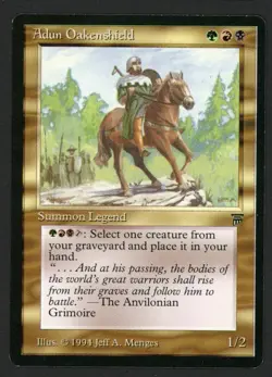 ***English Adun Oakenshield*** MTG Legends Magic Kid Icarus - Image 1