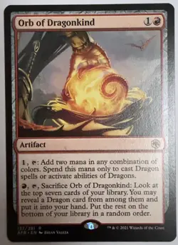 Orb of Dragonkind (Near Mint) | Adventures in Forgetten Realms | MTG - Image 1